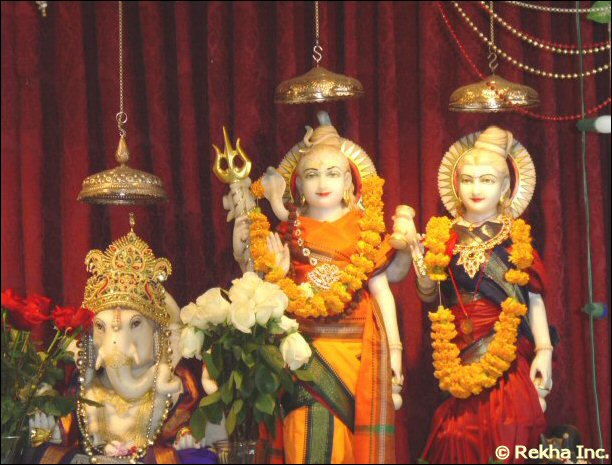  Ganesh at Shri mandir sandiego - © HinduMandir.us